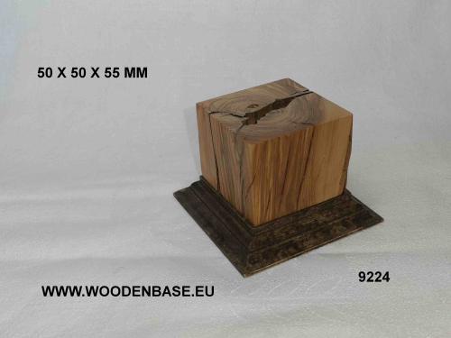 WOODEN BASE - 9224 OLIVA EXOTIC WOOD
