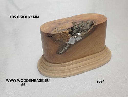WOODEN BASE - 9591  WITH   TIN